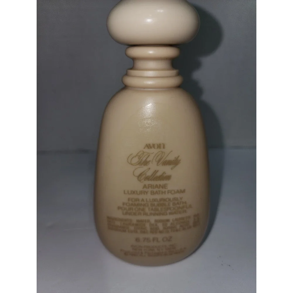 Avon Timeless Ariane‎ The Full Vanity Set Vintage Flowers Tray Bottles Powder